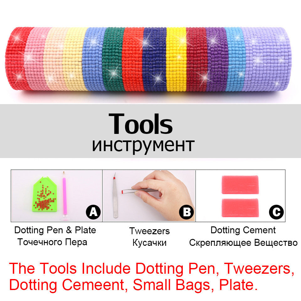 New Product Christmas Cute Pet Theme 5D Diamond Painting